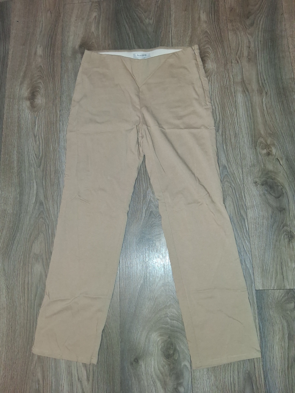 White House Black Market Beige Women's Straight-Leg Pants